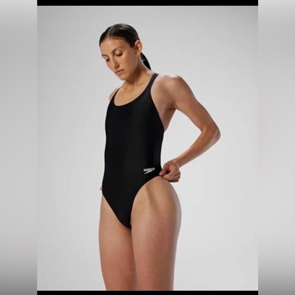Speedo prol Women's Black One-Piece Swimsuit